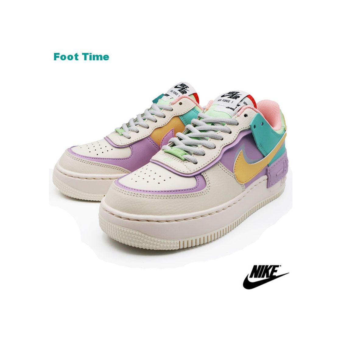 Social Nike force one shadow ivory 