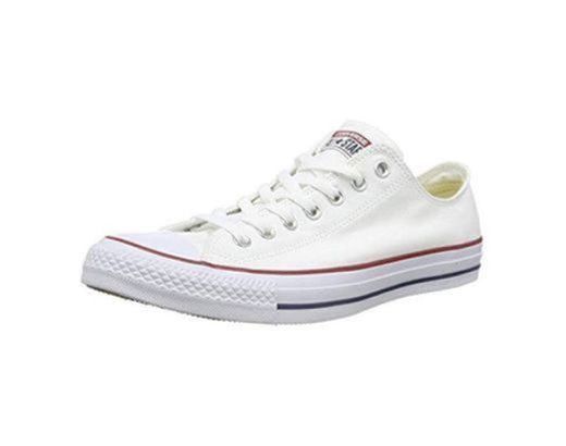 Converse Chuck Taylor All Star Ox, Zapatillas Unisex Adulto, Blanco