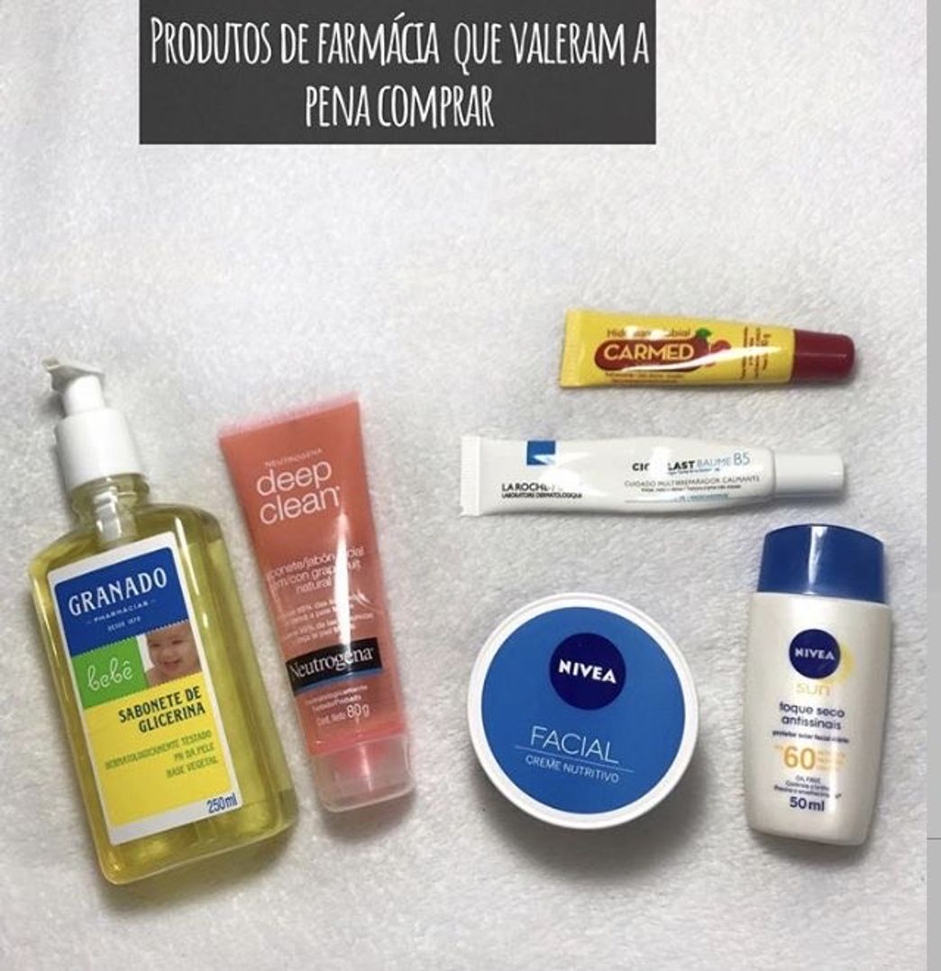 Moda Produtos que uso