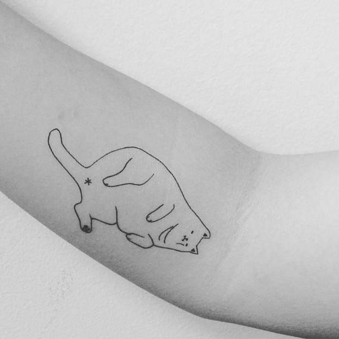 Fashion Tatoo de gatinho 😸