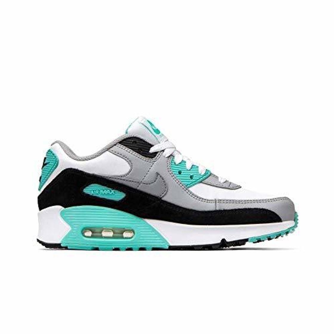 Fashion Nike Low Air Max 90 - Zapatillas de piel unisex para niños