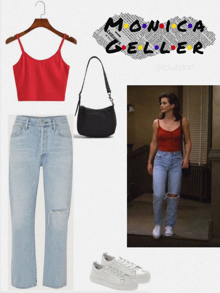 Moda Monica Geller outfit✨