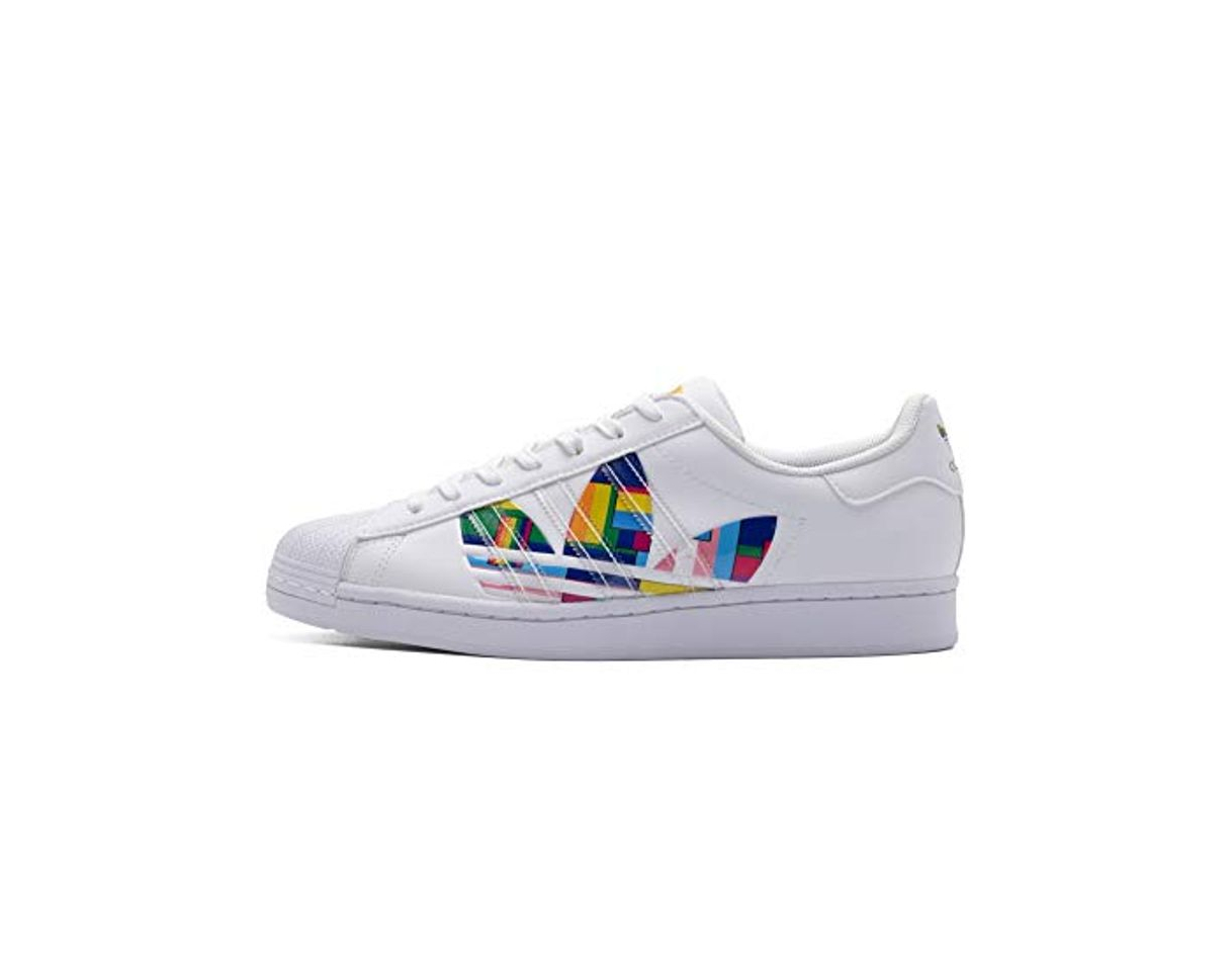 Moda adidas Superstar Pride Pack, color Blanco, talla 36 2