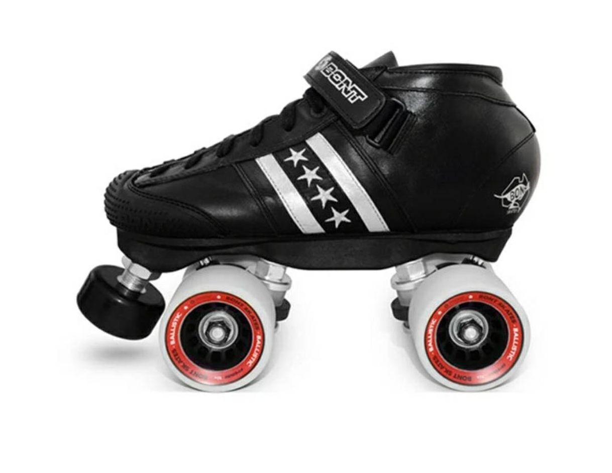 Fashion BONT LC Quadstar Roller skate Quad Skate Derby Skate Package ...