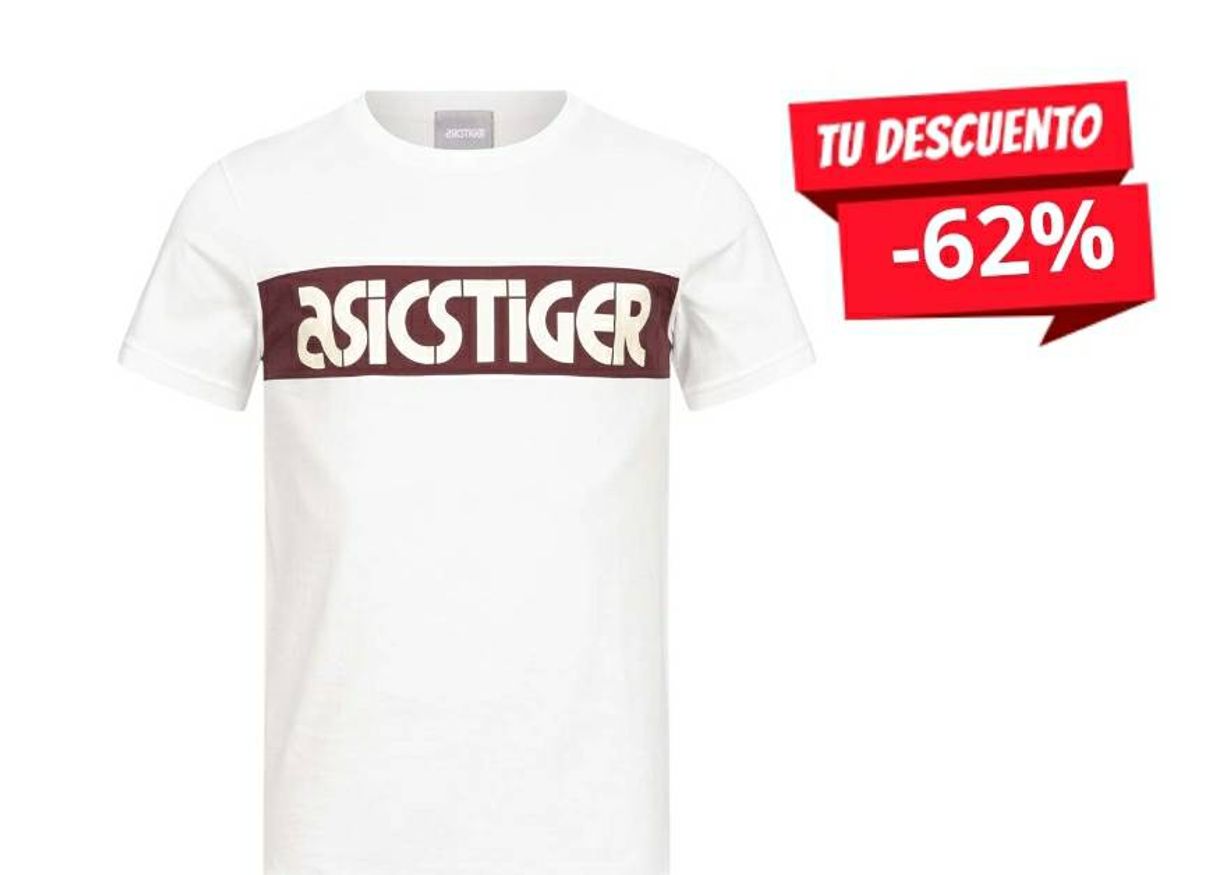 Social ASICS Tiger Colour Block Hombre Camiseta 2191A033-100 ...