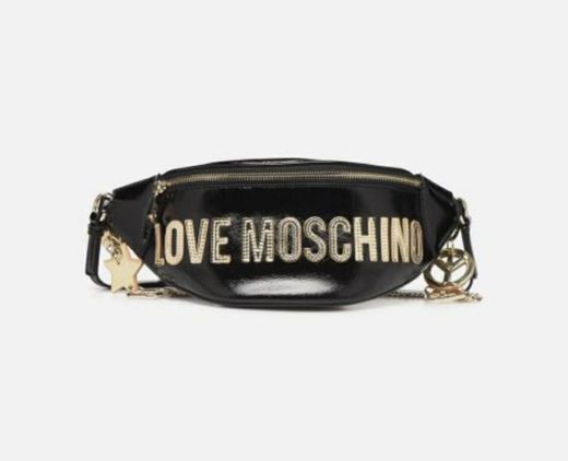 Love Moschino PEACE LOVE & STARS WAIST BAG (Negro ...