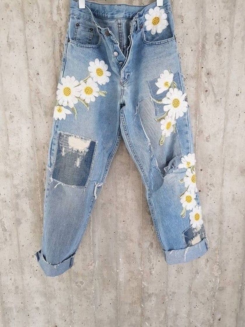 Flower Jeans 