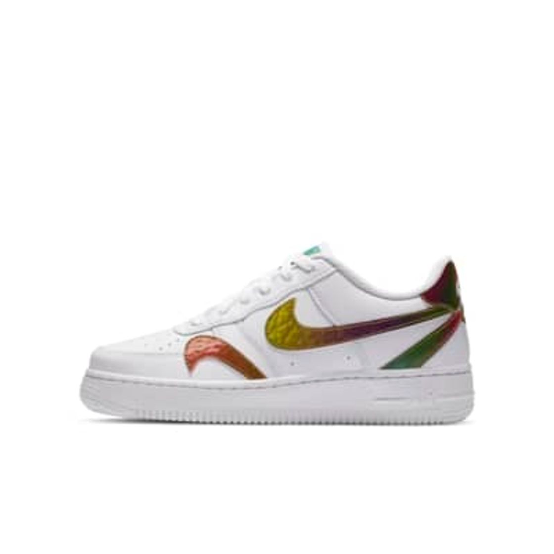 Fashion Nike Air Force 1, Zapatillas de Baloncesto Unisex Niños, Blanco