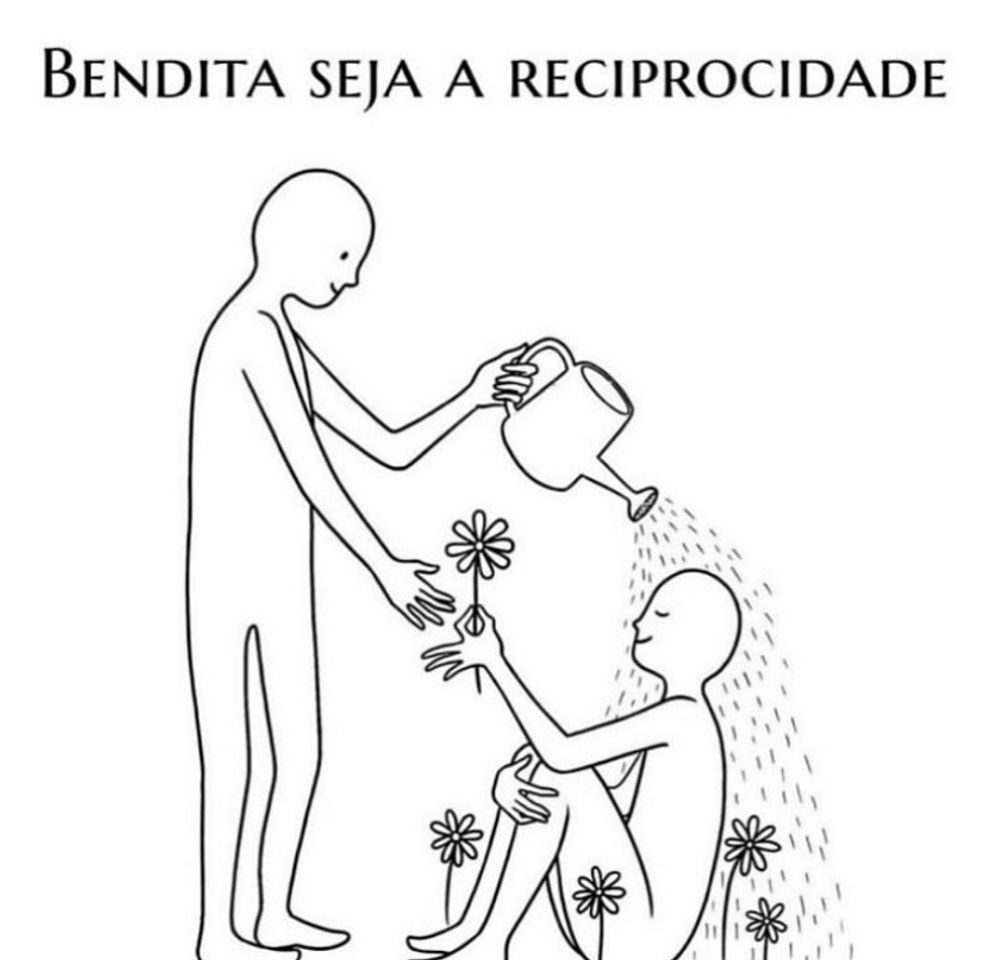 Fashion Bendita seja a reciprocidade!!