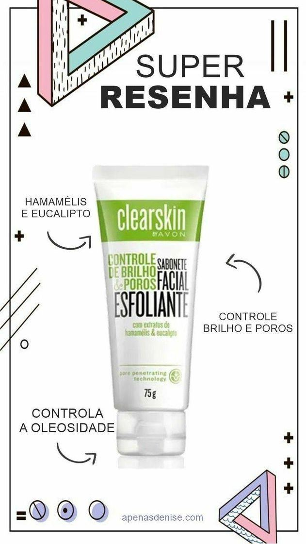 Moda Sabonete facial esfoliante