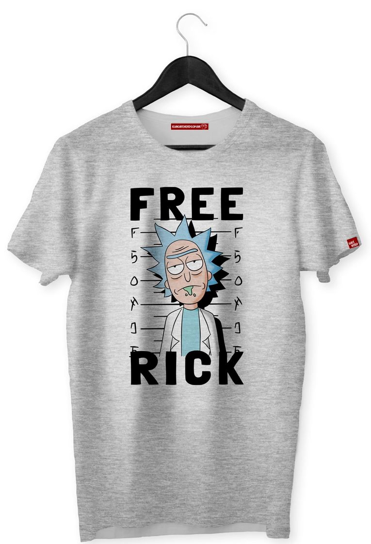 Fashion CAMISETA RICK AND MORTY FREE RICK - Loja Café Nerd - Loja ...