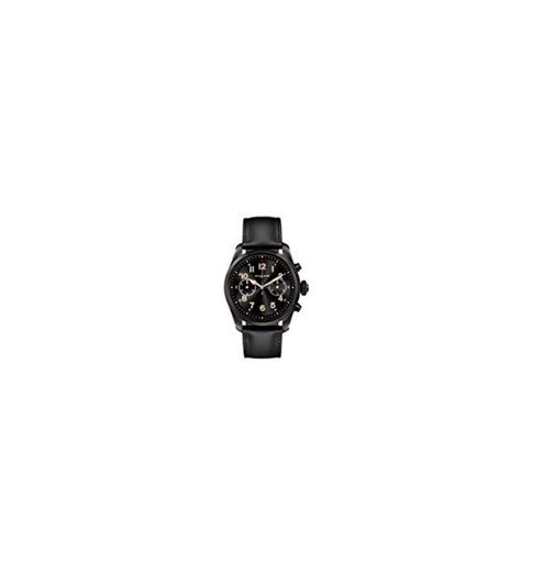 Reloj Montblanc Summit 2 Smartwatch 119438 Acero Negro Piel Negra