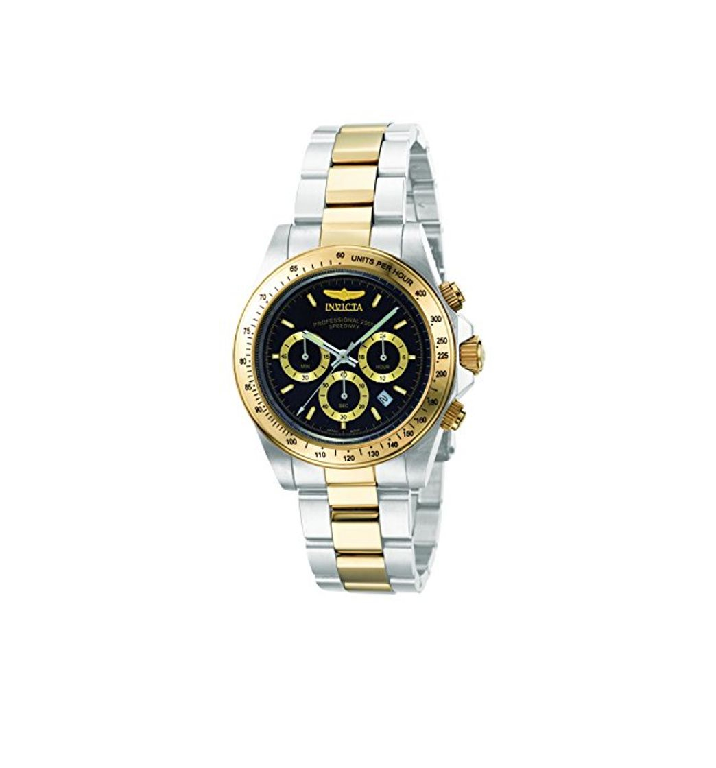 Productos Invicta 9224 Speedway Reloj Unisex acero inoxidable Cuarzo Esfera negro