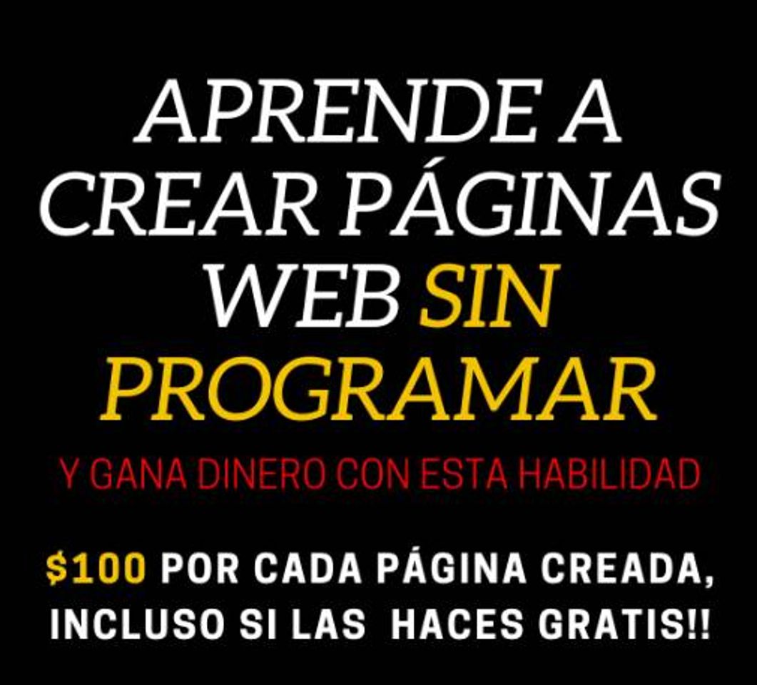 Gana Dinero Creando Páginas Web en 15 Minutos Sin Programar