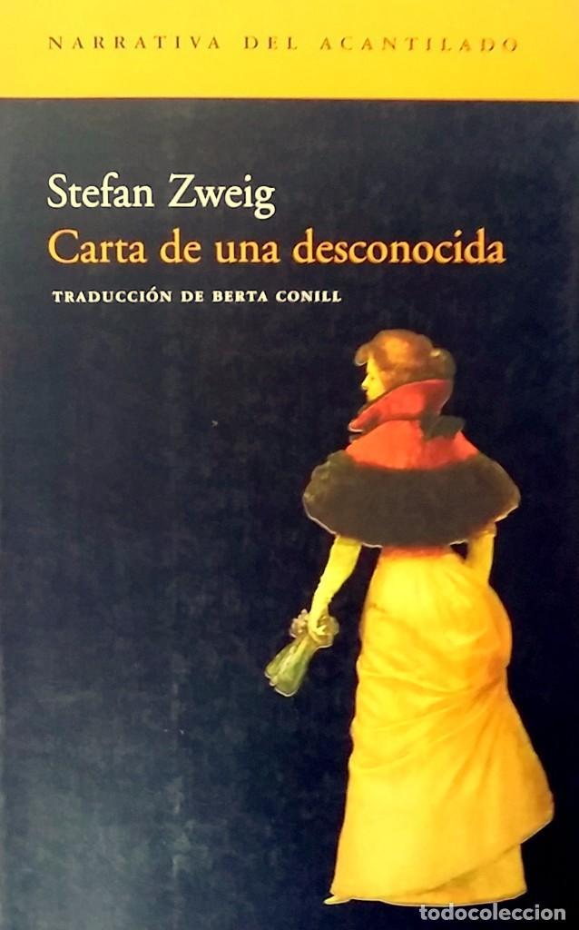 Libro Carta de una desconocida 