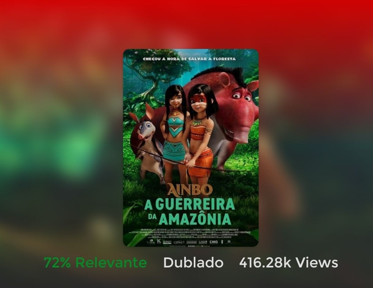 Movies Ainbo - A Menina da Amazônia 