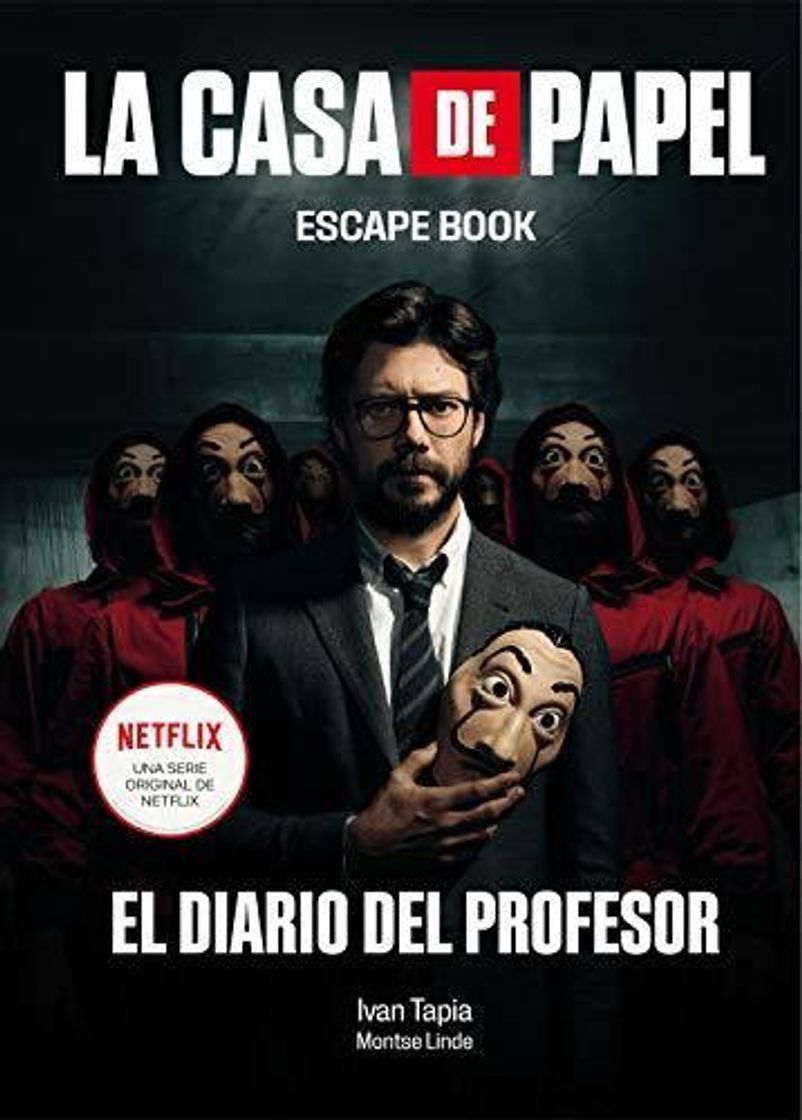 Book La casa de papel. Escape book: El diario del Profesor