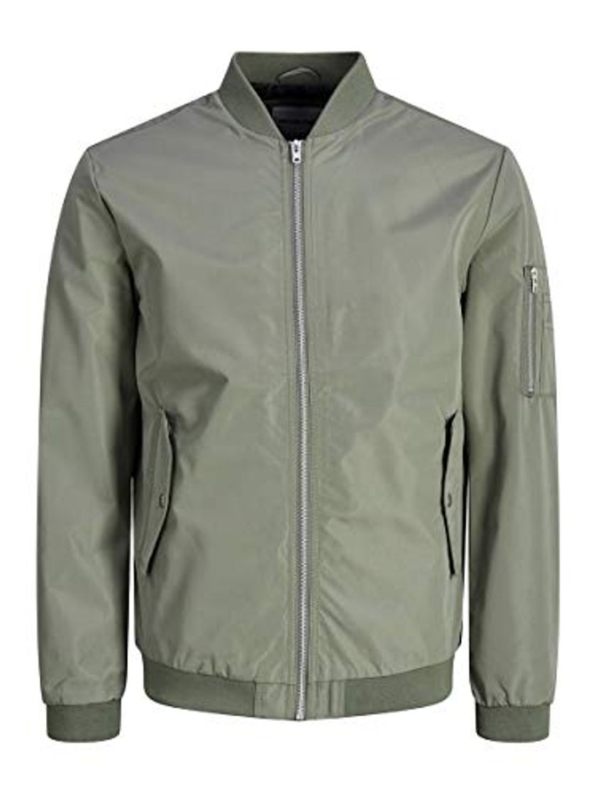 Social JACK & JONES JJEDESERT Bomber Noos Chaqueta, Verde