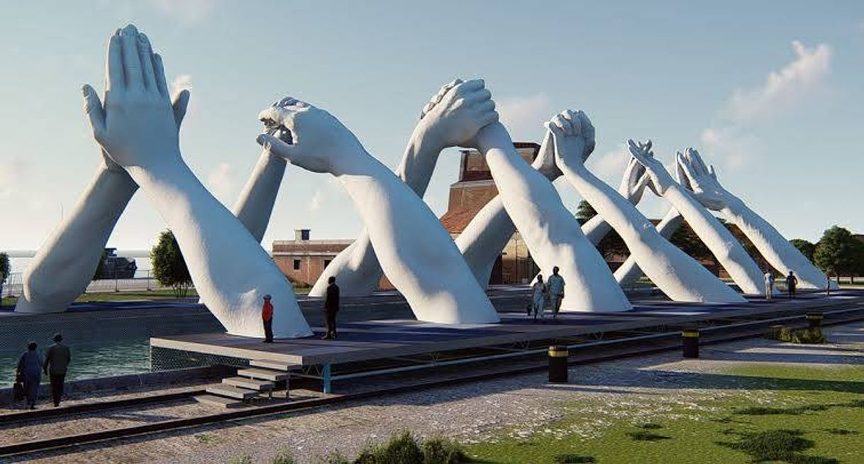 Building Bridges Lorenzo Quinn