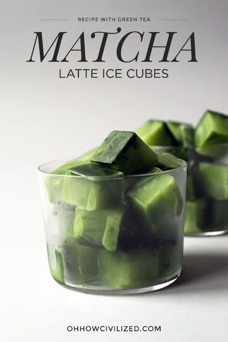 Moda matcha ice cube 