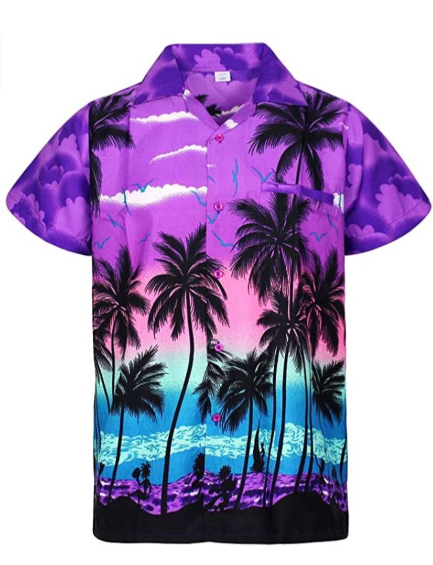 Fashion Funky Hawaiian Shirt Men

