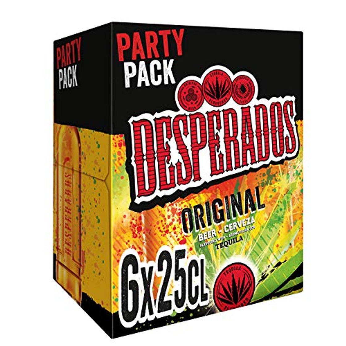 Products Desperados Cerveza - Pack de 6 Botellas x 250 ml