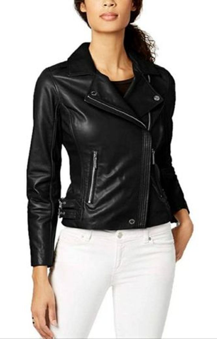Social Chaqueta de Cuero