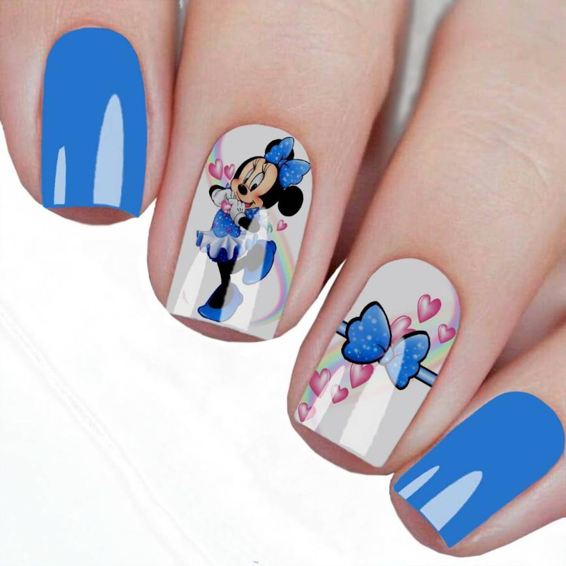 Fashion Unhas decoradas Azul 