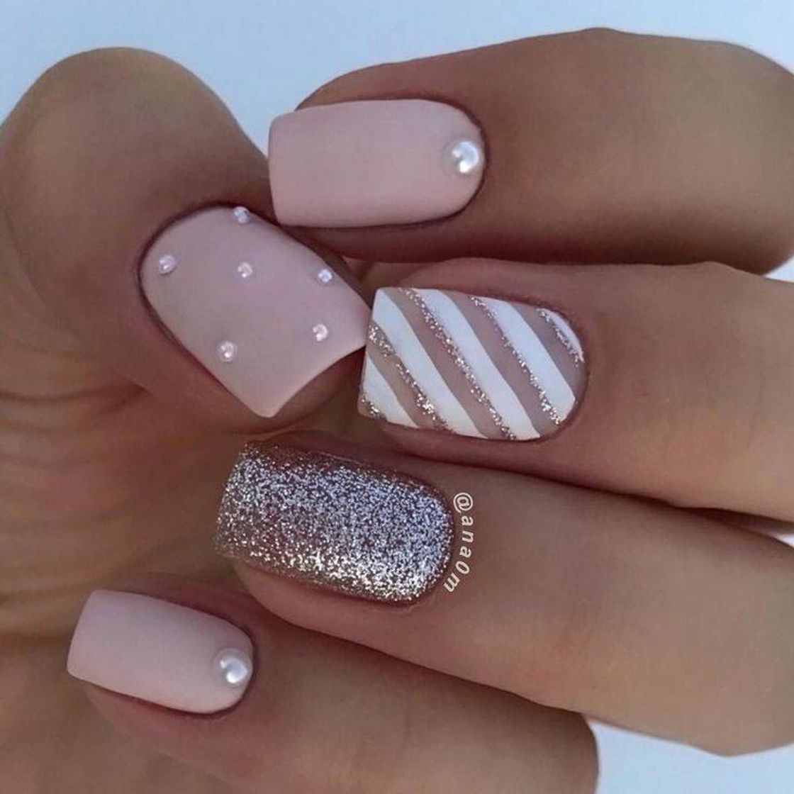 Moda Inspiração de unhas