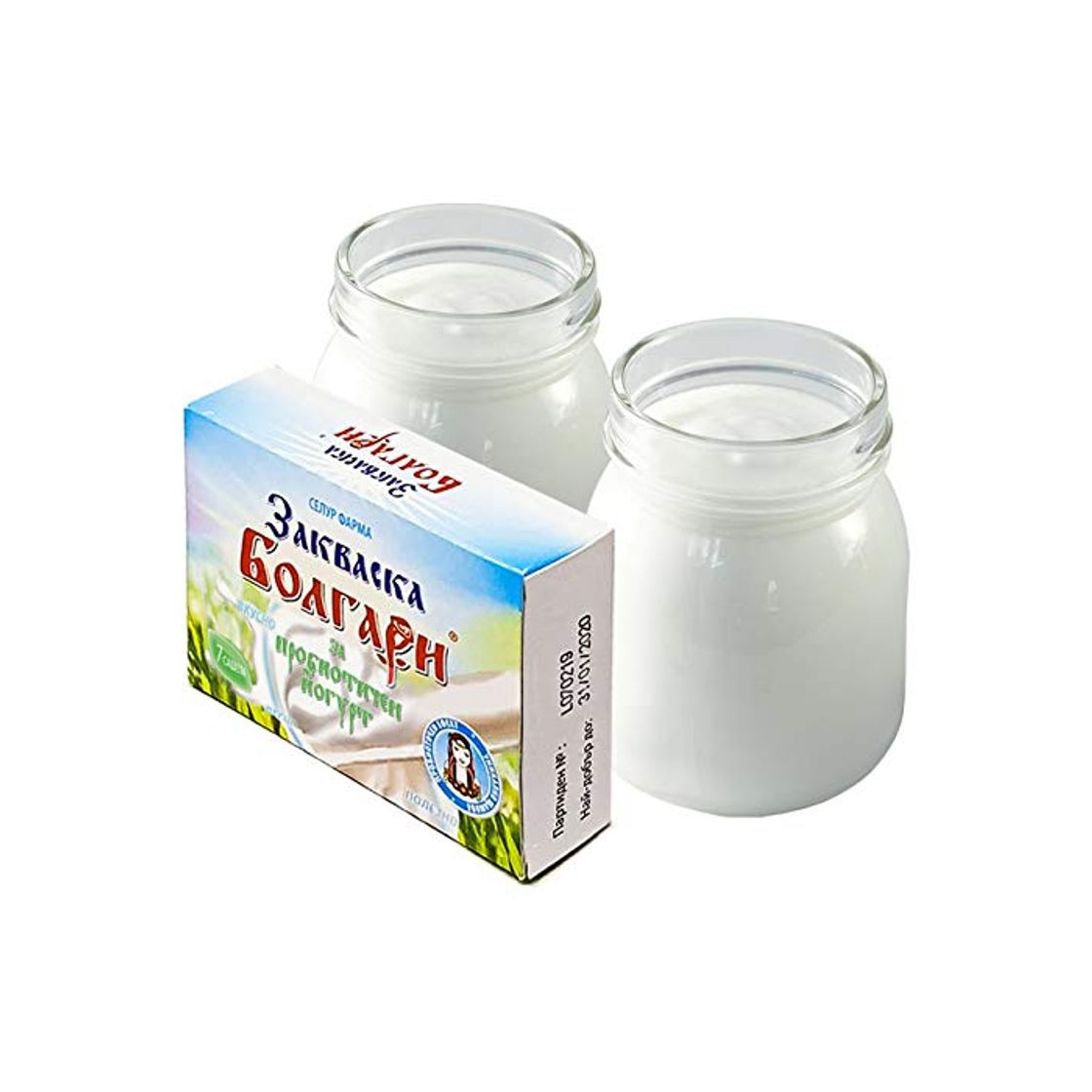 Producto Fermento de yogurt BOLGARI suave - 7 sobres de cultivos iniciadores liofilizados