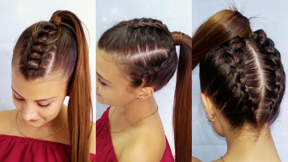 Fashion Coletas con trenzas