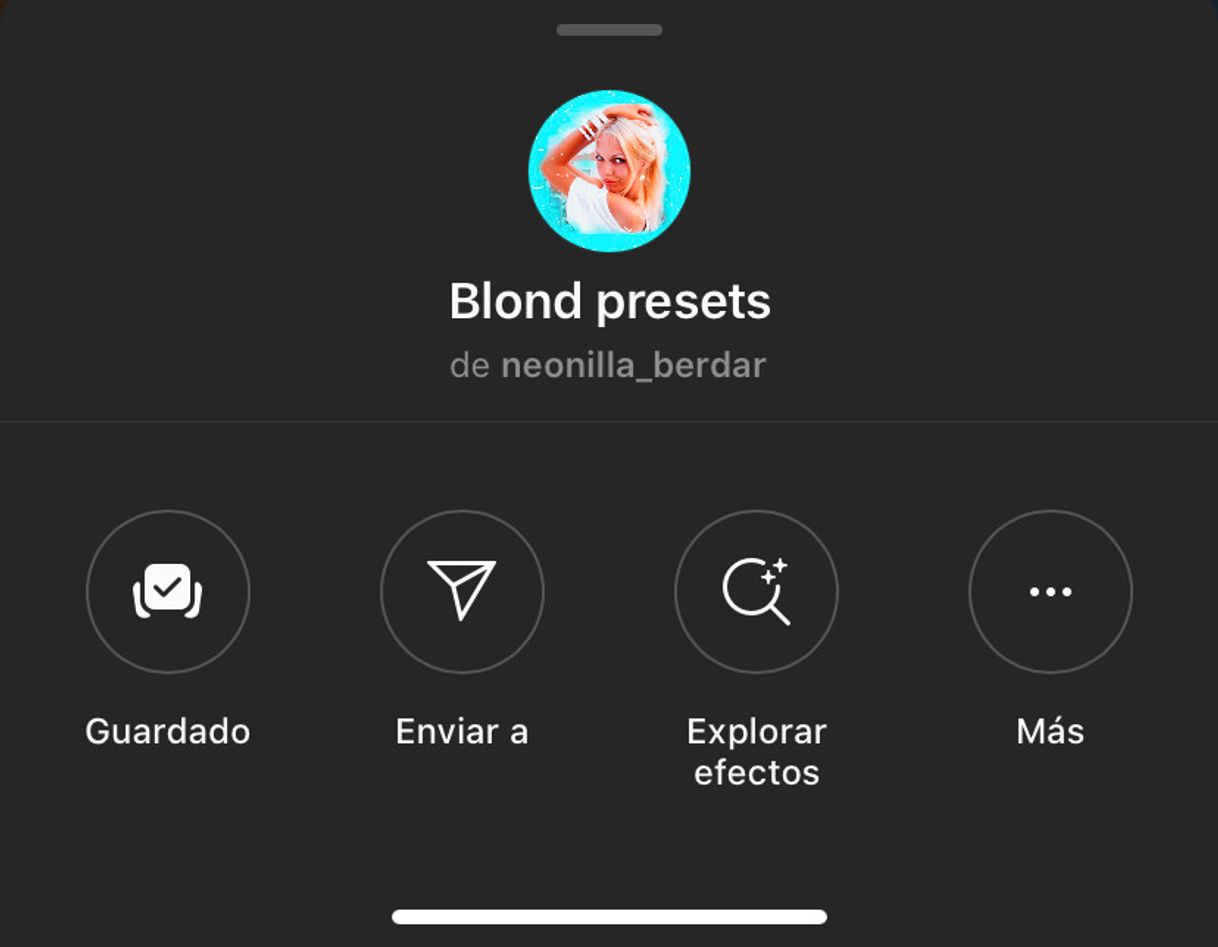 Moda Filtro blond 