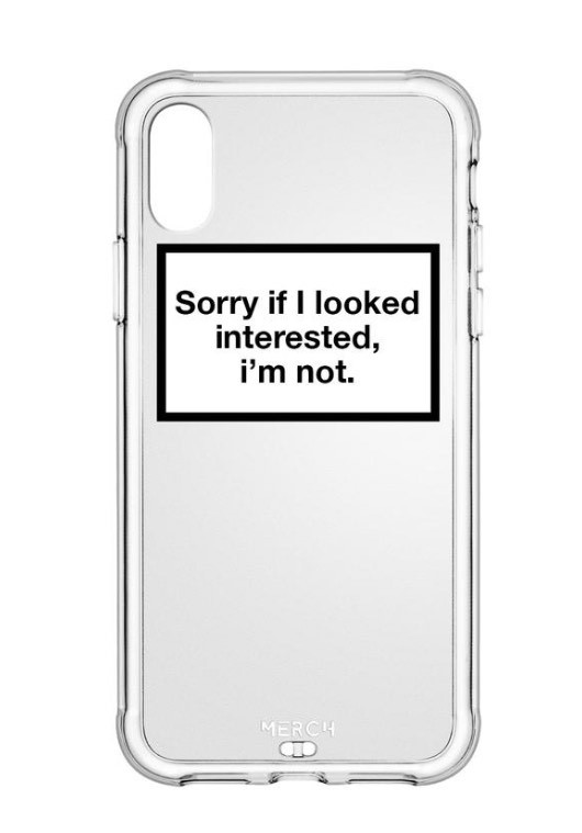 Fashion PHONE CASE - SORRY IF
