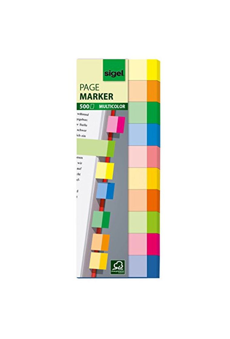 Product SIGEL HN682 Marcapáginas de papel adhesivos