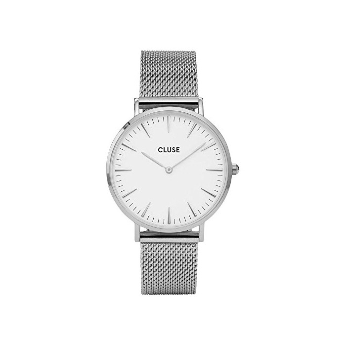 Social Cluse Reloj Analógico Automático para Mujer con Correa de Acero Inoxidable