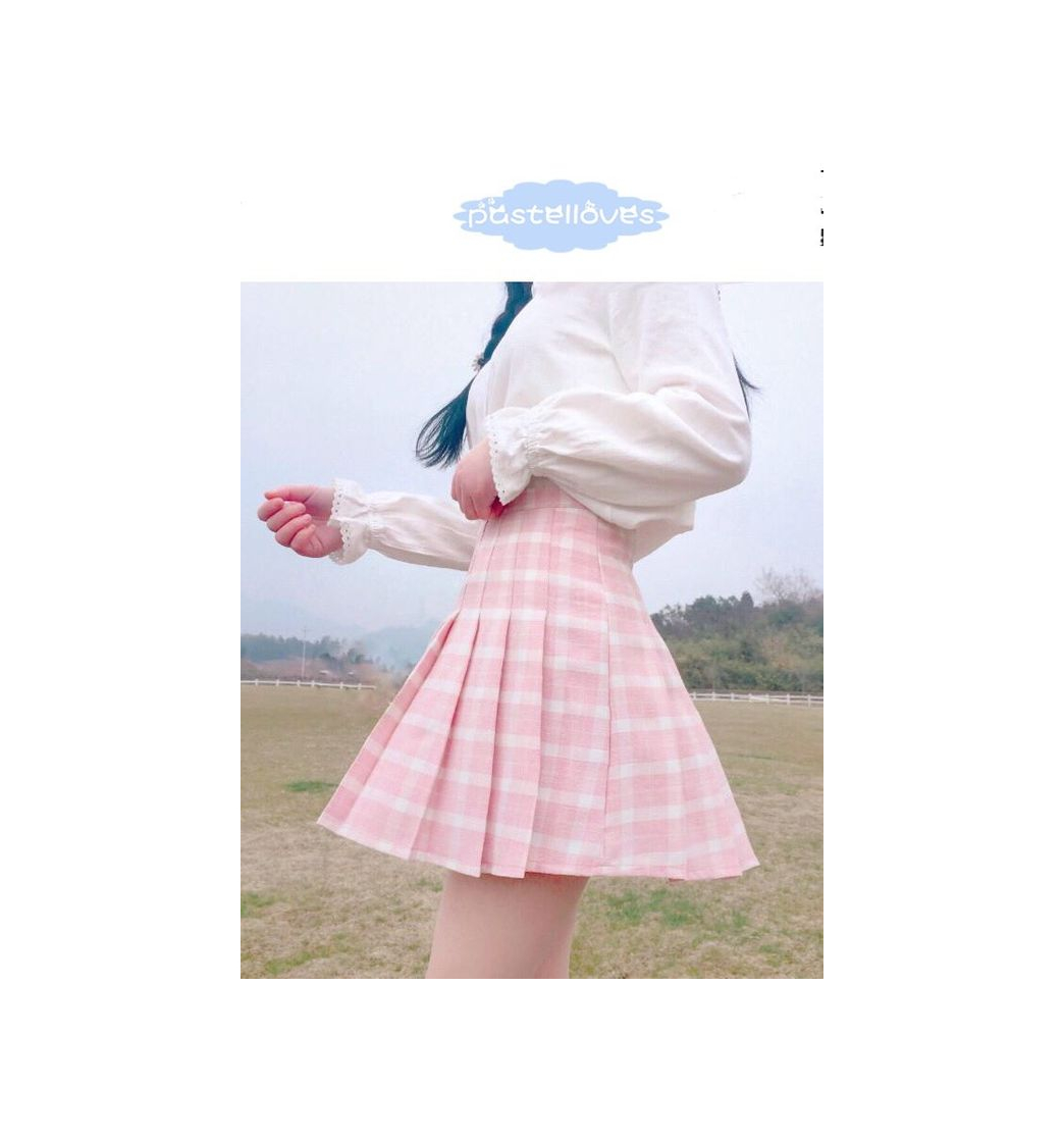 Falda de colegiala cuadros 