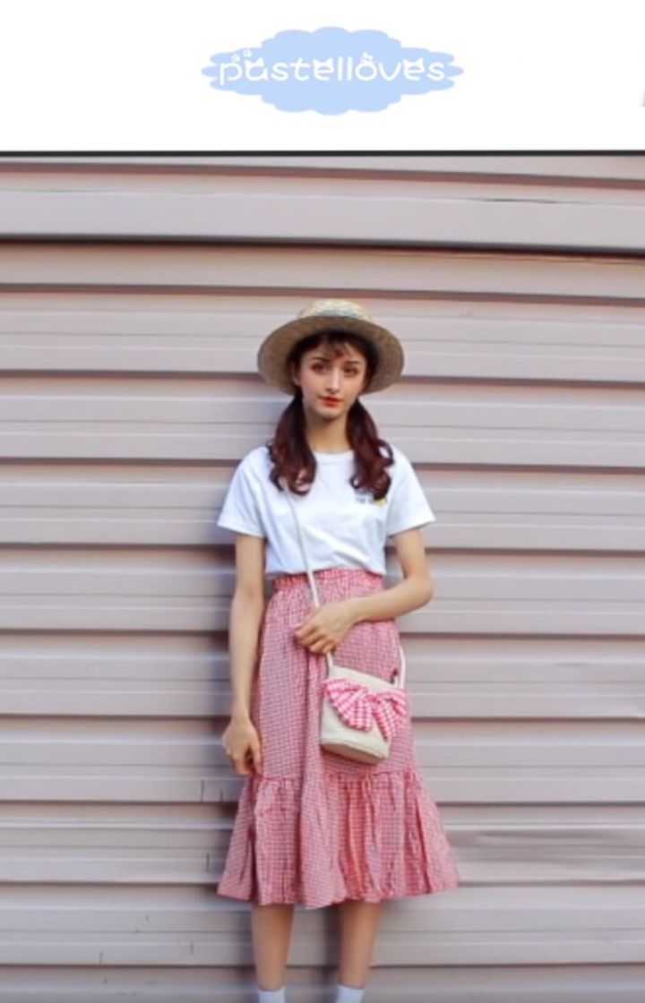 Summer retro lady skirt