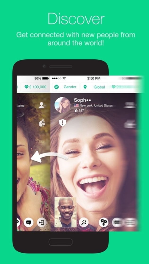 App Azar - Video Chat, Discover