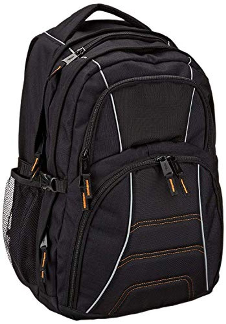 Productos AmazonBasics - Mochila para ordenador portátil de hasta 17 pulgadas