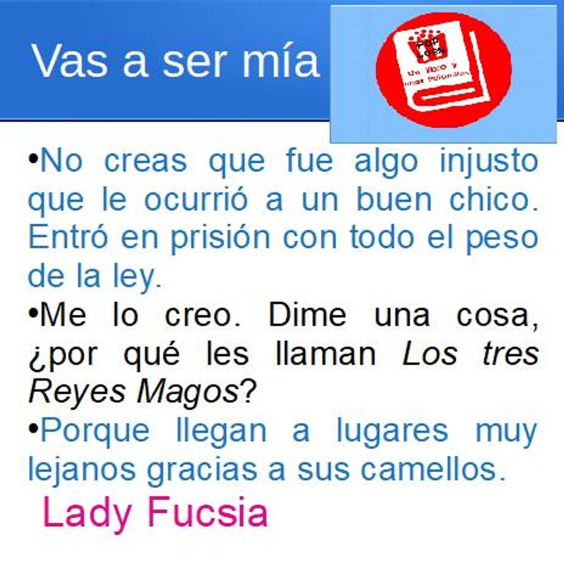 Book Vas a ser Mía