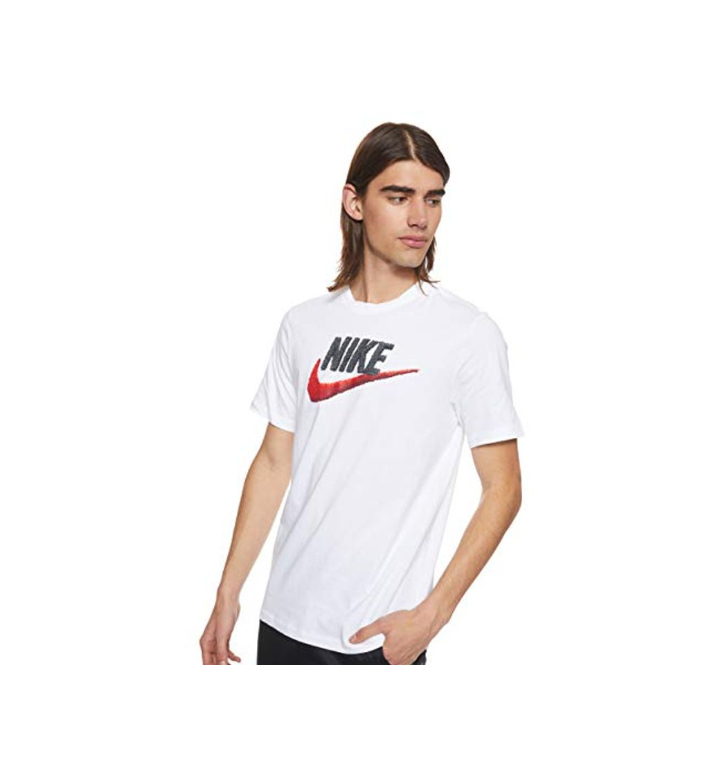 Fashion NIKE AR4993 100 Camiseta de Manga Corta