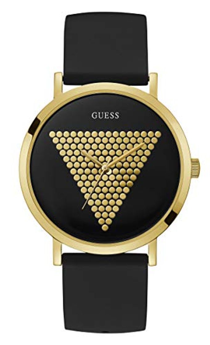Social Guess Reloj Analógico para Hombre de Cuarzo con Correa en Silicona W1161G1