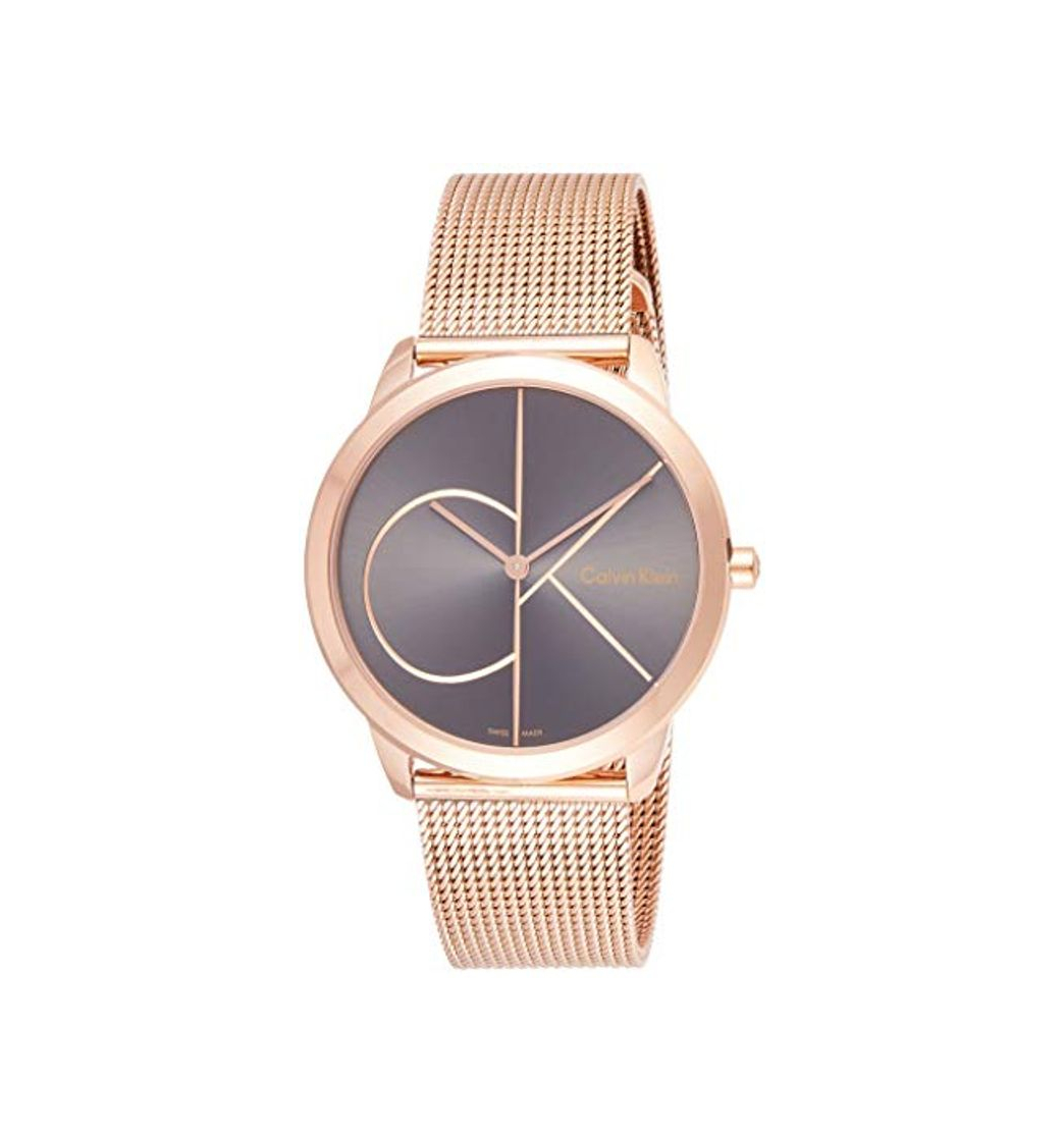 Social Calvin Klein Reloj Analogico para Hombre de Cuarzo con Correa en Acero Inoxidable K3M21621