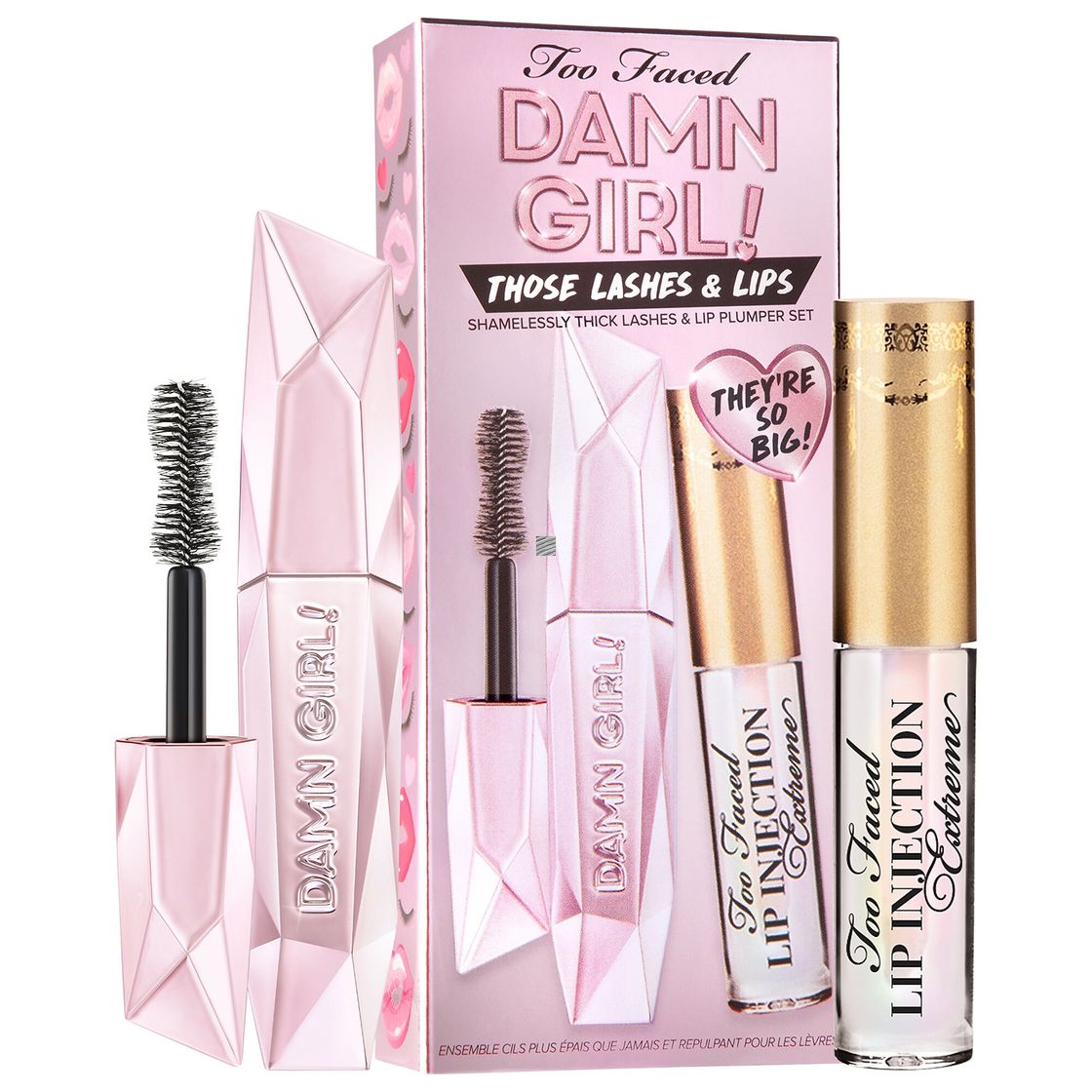 Fashion Damn Girl! Those lashes and lips Set - Too Faced