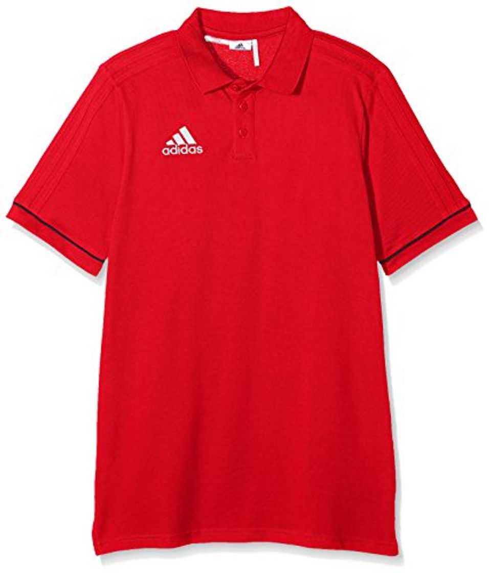 Fashion adidas Tiro 17 Cotton Polo Youth, niños, Rojo