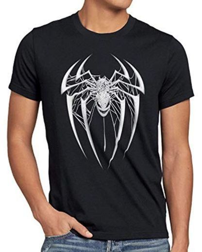 style3 Spider Nightmare Camiseta para Hombre T-Shirt película de cómic, Talla