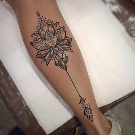 Tatuagem Flor de Lótus 