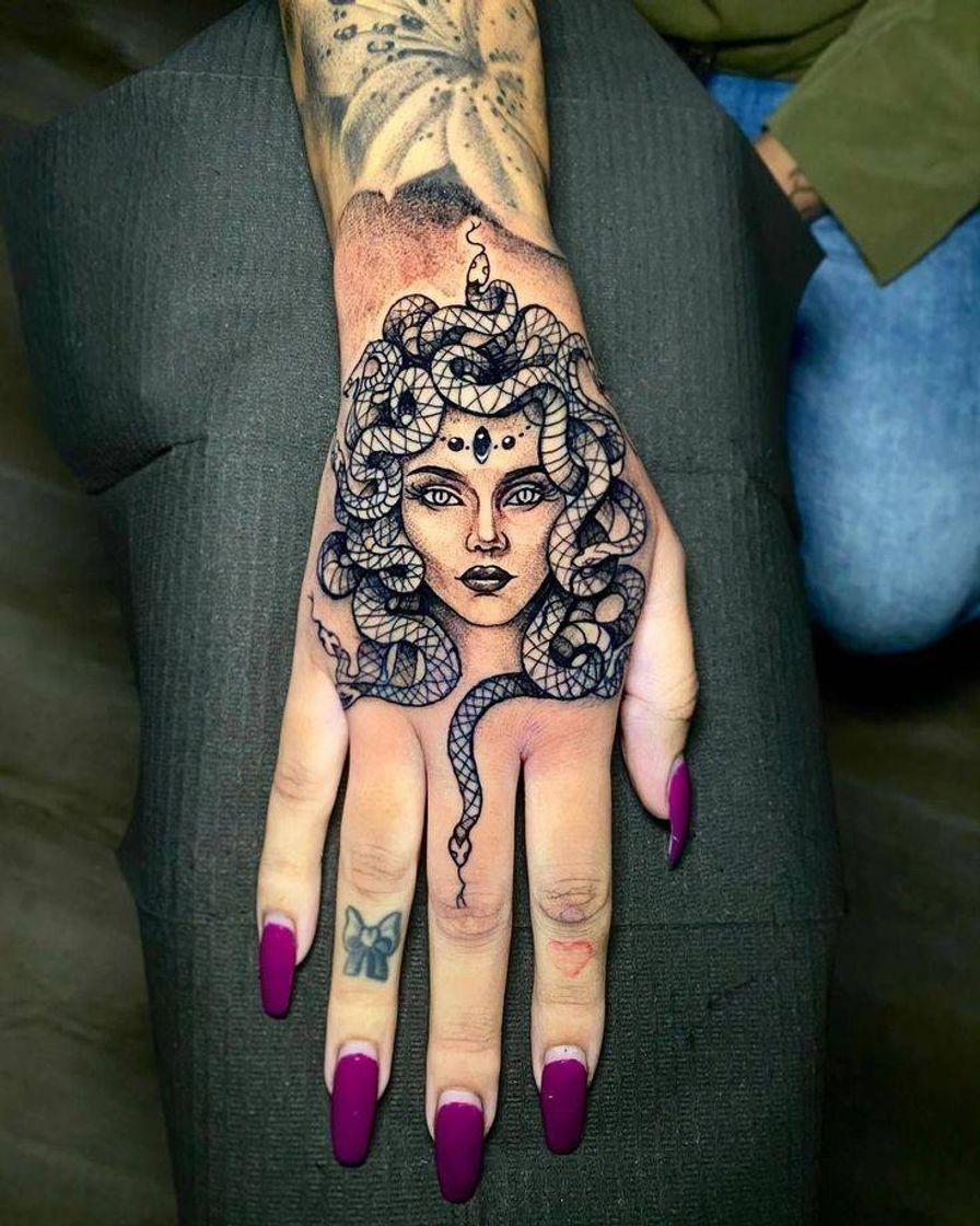 Fashion Tattoo Medusa