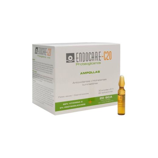Endocare C20 Proteoglicanos Ampolas Antioxidantes Iluminadoras