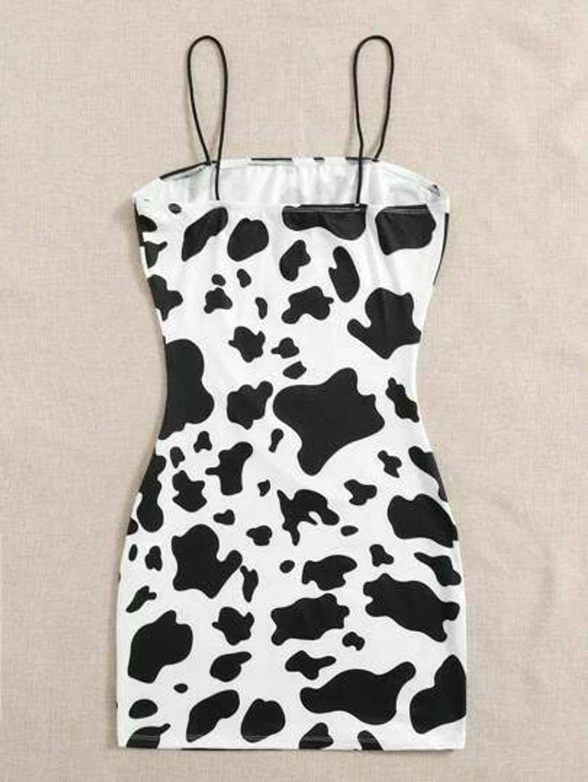 Moda Vestido animal print🐮❤